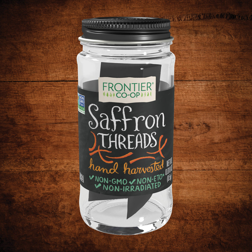 Saffron Threads, Non-GMO, Non-ETO, Kosher 0.5 Gram