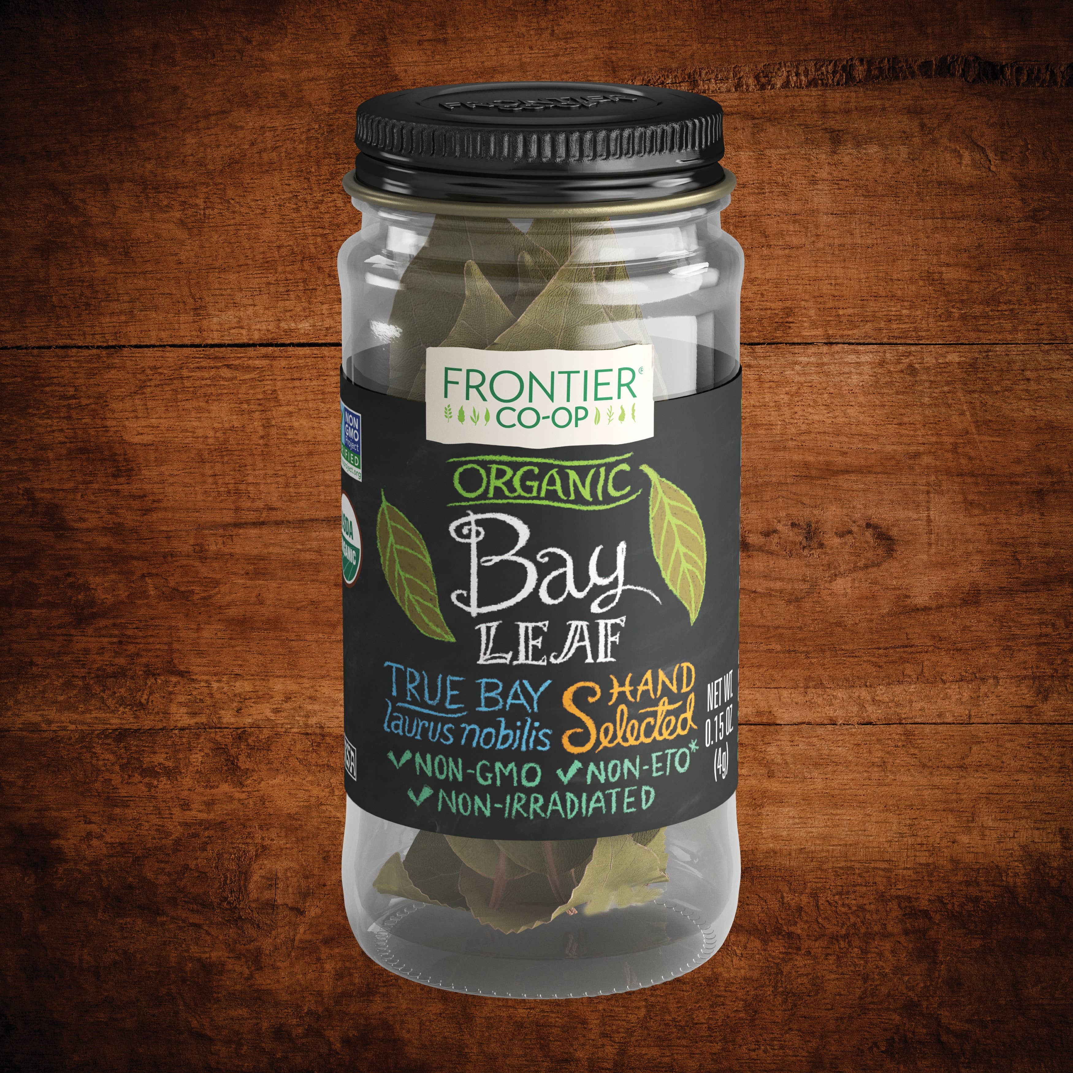 Whole Bay Leaf, Organic, Kosher, Hand Selected, 0.15 Oz
