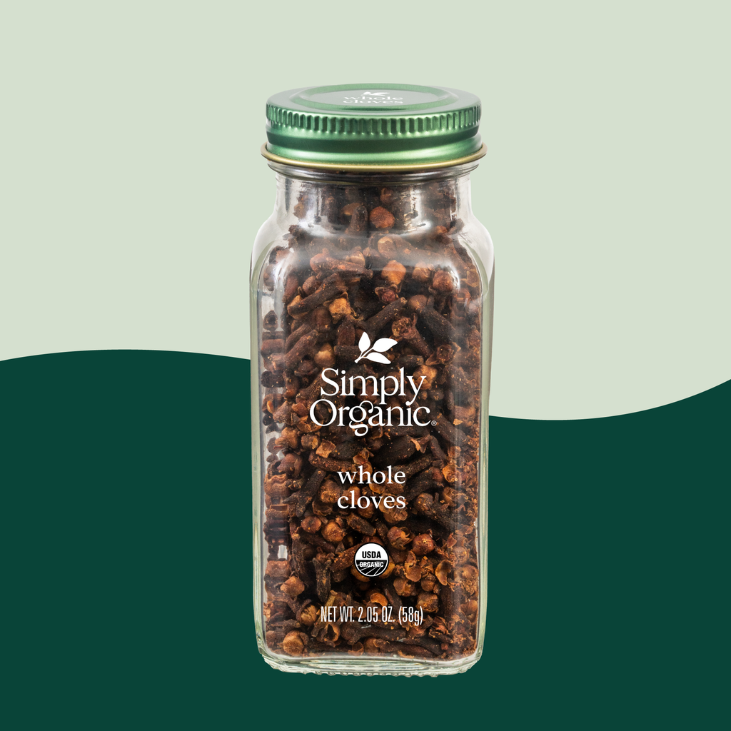 Pure, Whole Cloves, Certified Organic, Kosher, 2.05 Oz