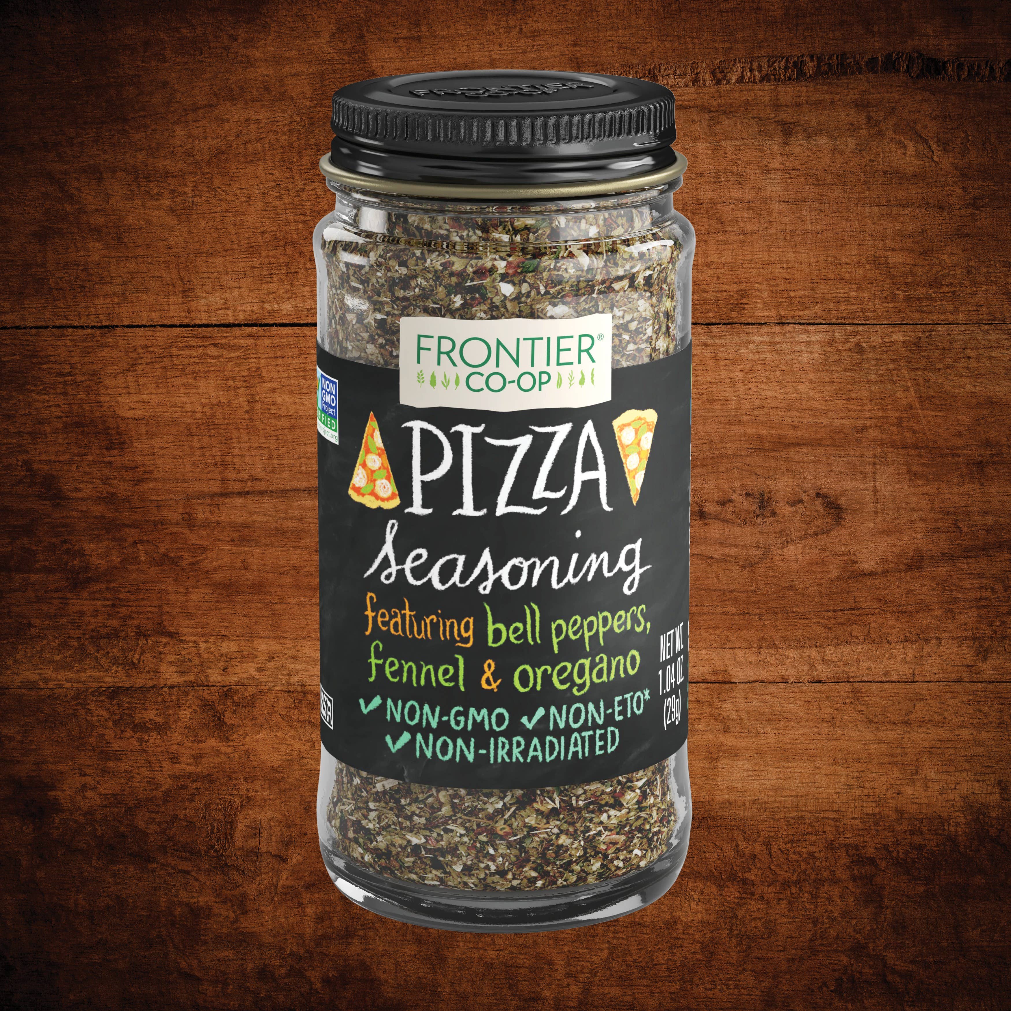 Pizza Seasoning, Non-GMO, Kosher, Non-ETO 1.04 Oz.