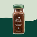 Pure Ancho Chili Powder, Certified Organic, Kosher, 2.85 Oz