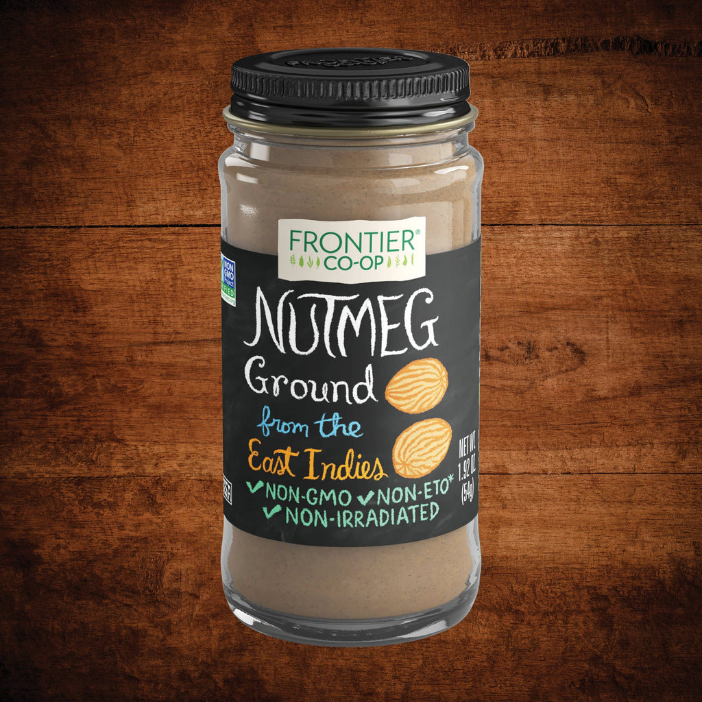 Ground Nutmeg From The East Indies, Kosher, Non ETO, 1.92 Oz