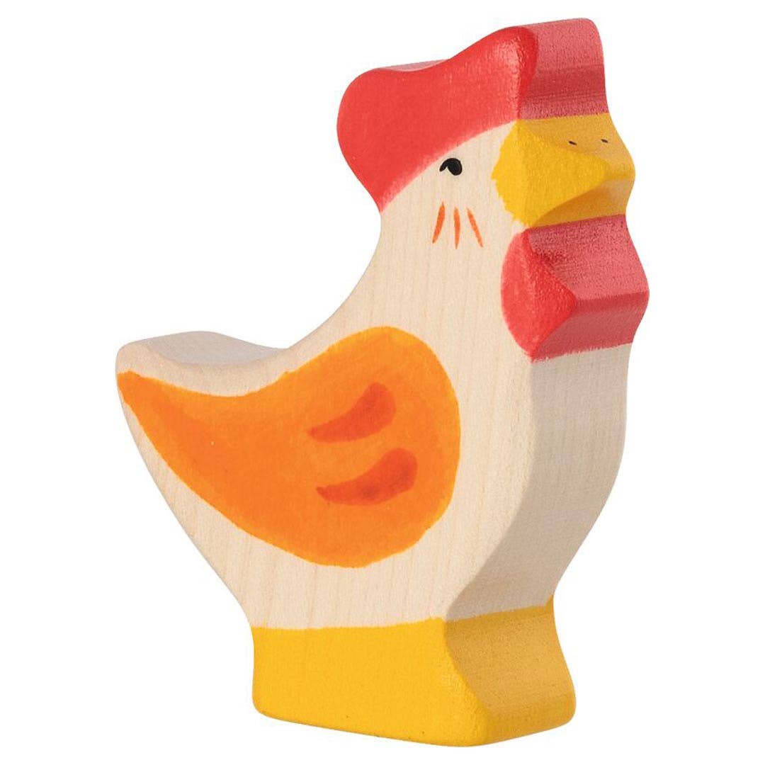 Hen, standing