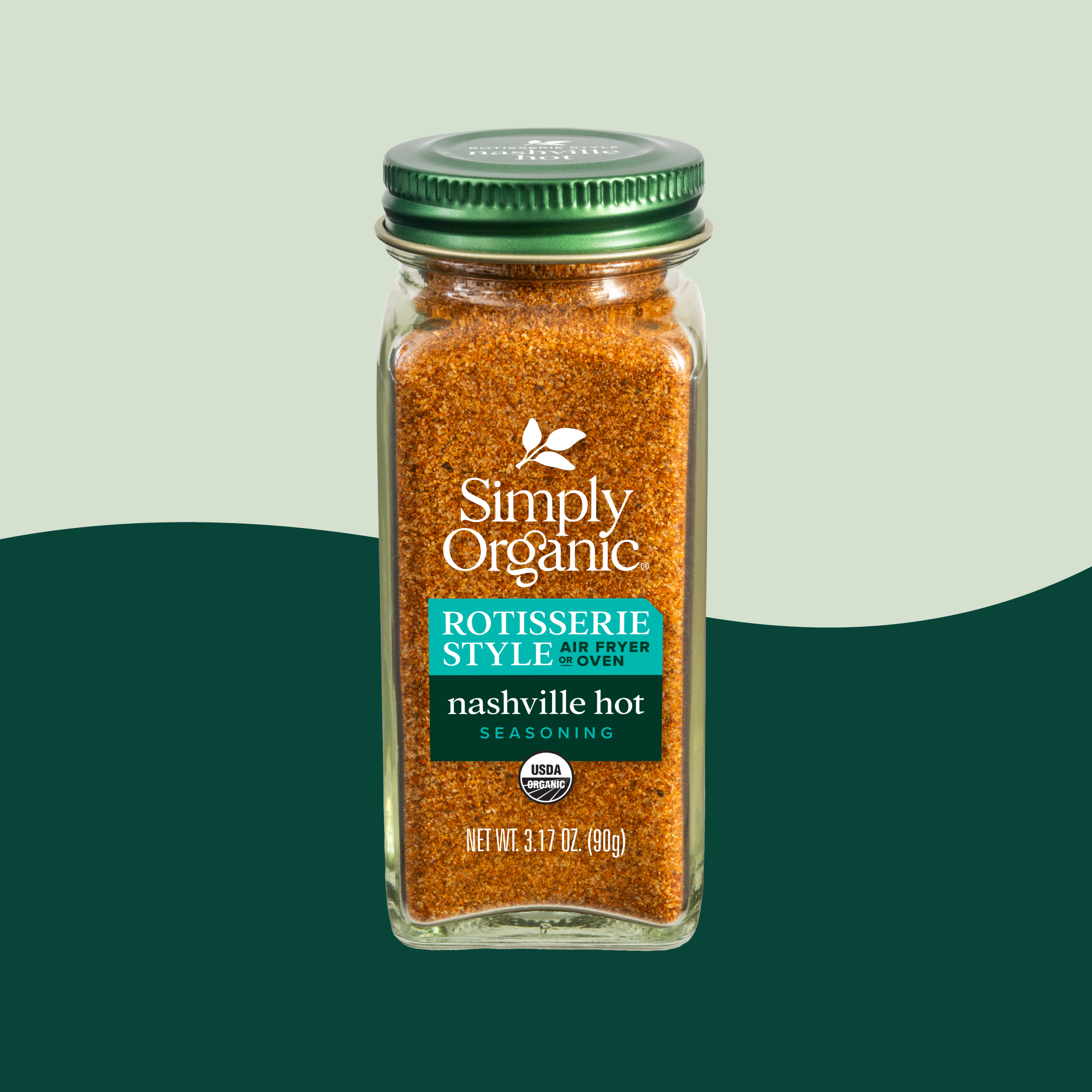 Organic Nashville Hot Rotisserie Style Seasoning, 3.17 Oz