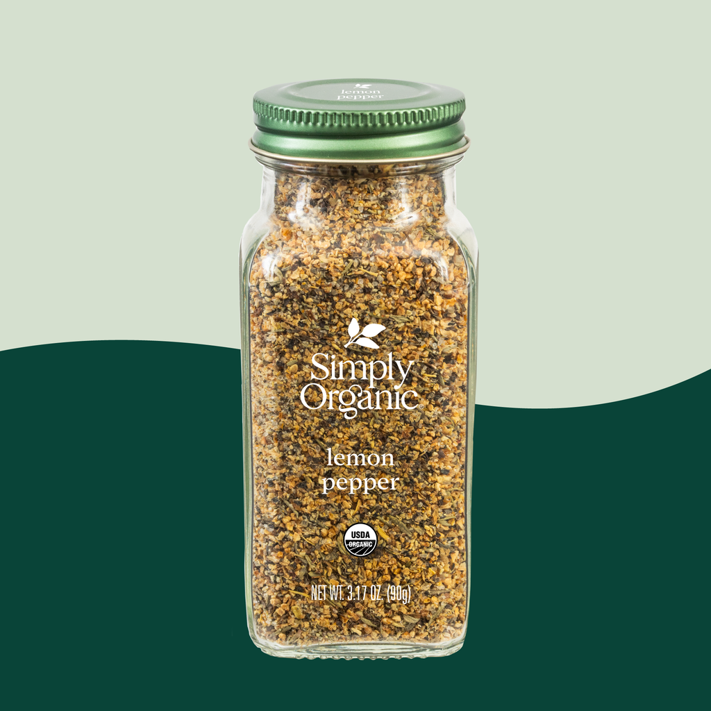 Lemon Peel Black Pepper, Certified Organic, Kosher, 3.17 Oz