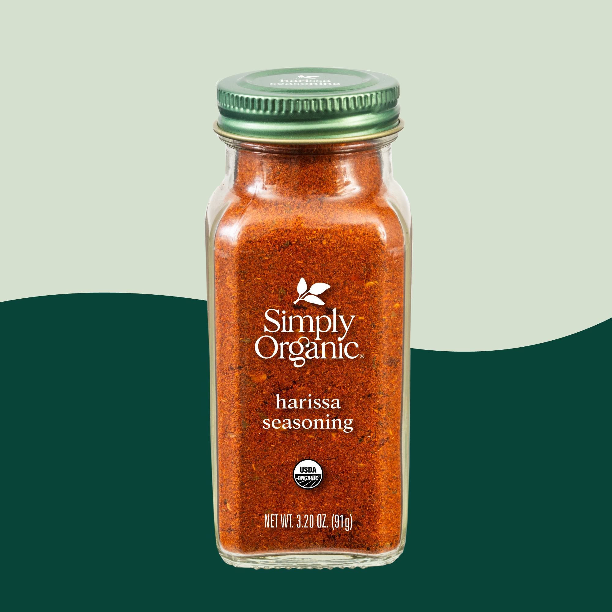 Harissa Seasoning, Certified Organic, Kosher, 3.20 Oz