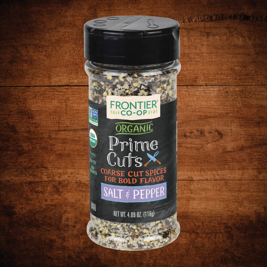 Prime Cuts, Salt & Pepper, Certified Organic 4.09 Oz.