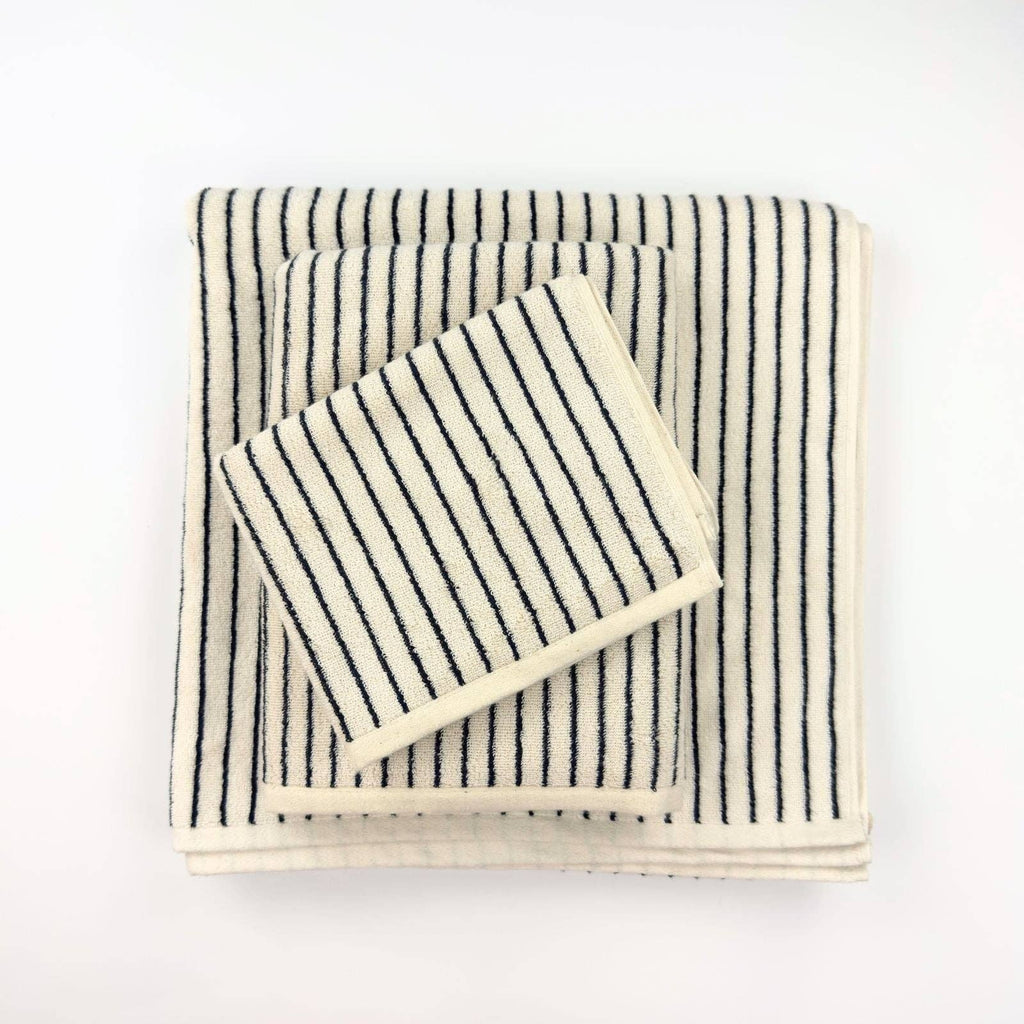 Melika Turkish Cotton Striped Terry Towel