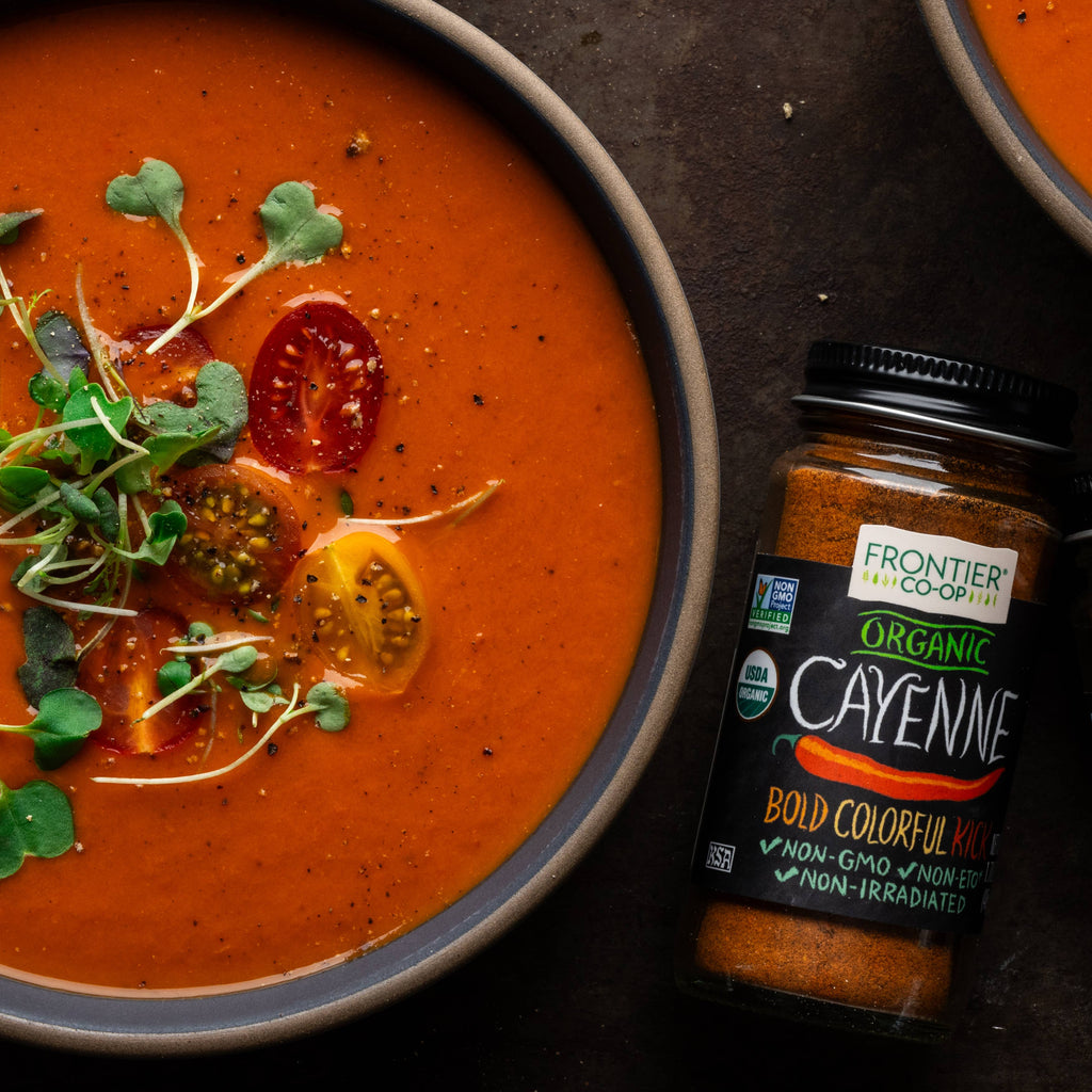 Cayenne, Certified Organic, Non-GMO, Kosher, 1.7 Oz.