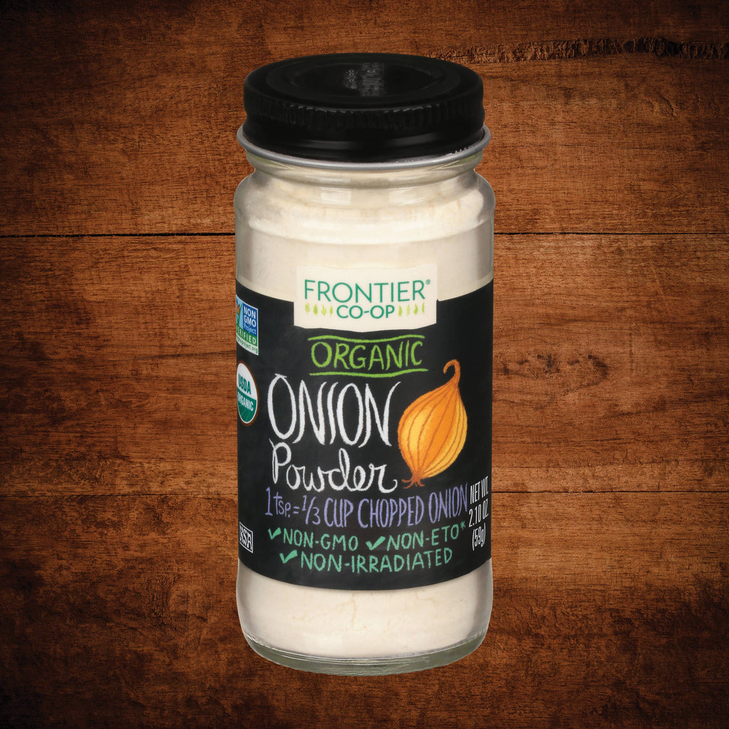 Onion Powder, Certified Organic, Non-GMO, Kosher, 6.14 Oz.