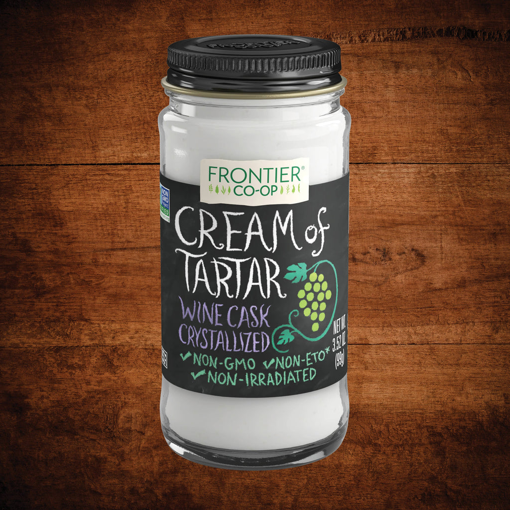Cream Of Tartar, Wine Cask Crystalized, Kosher, 3.52 Oz