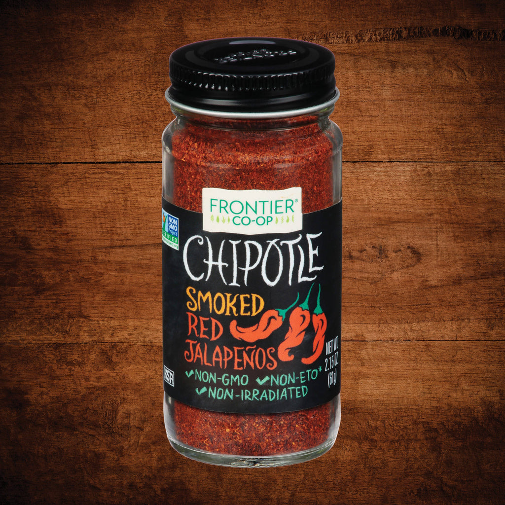 Chipotle Pepper, Smoked Jalapenos, Non-GMO, Kosher, 2.15 Oz.