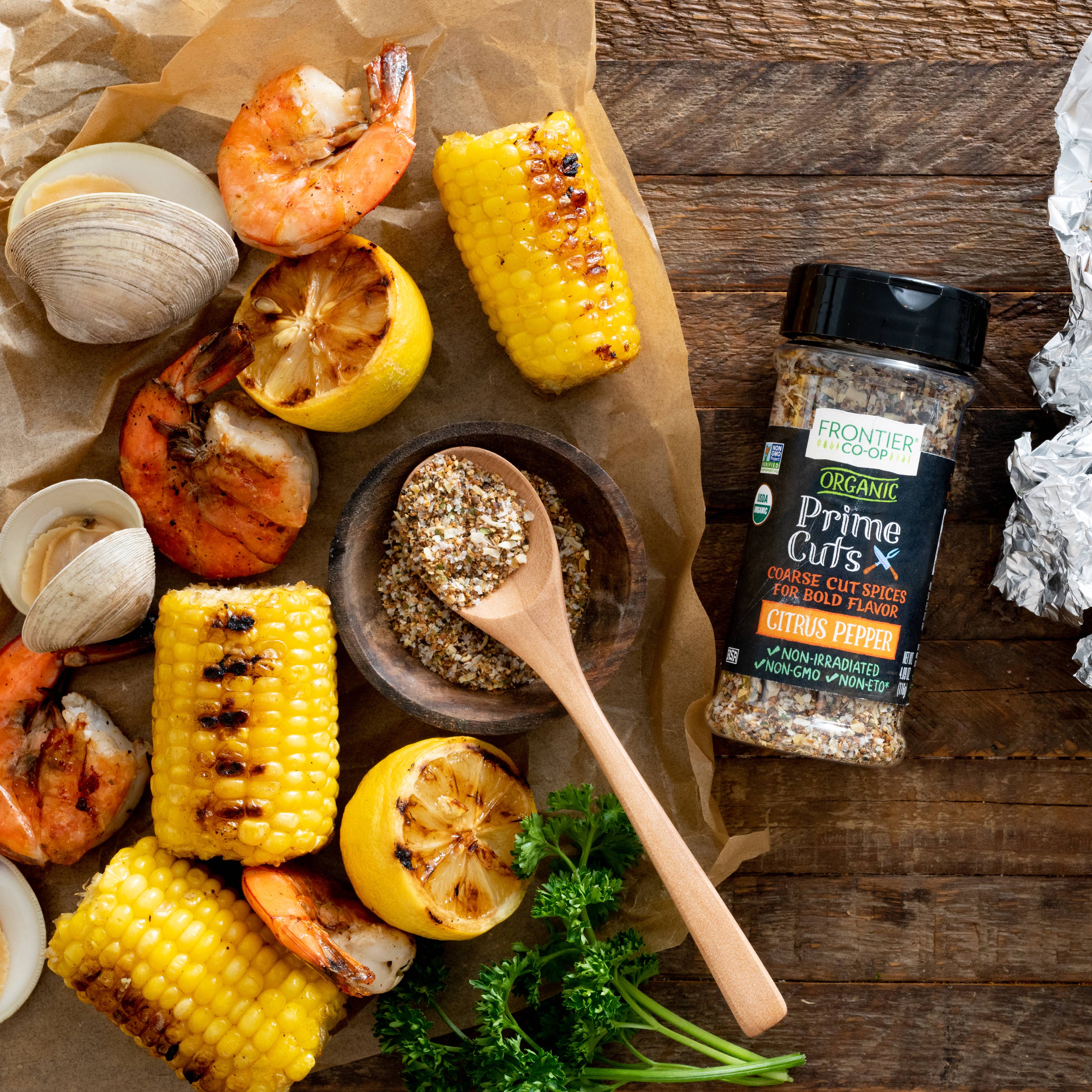 Prime Cuts, Citrus Pepper, Certified Organic 4.09 Oz.