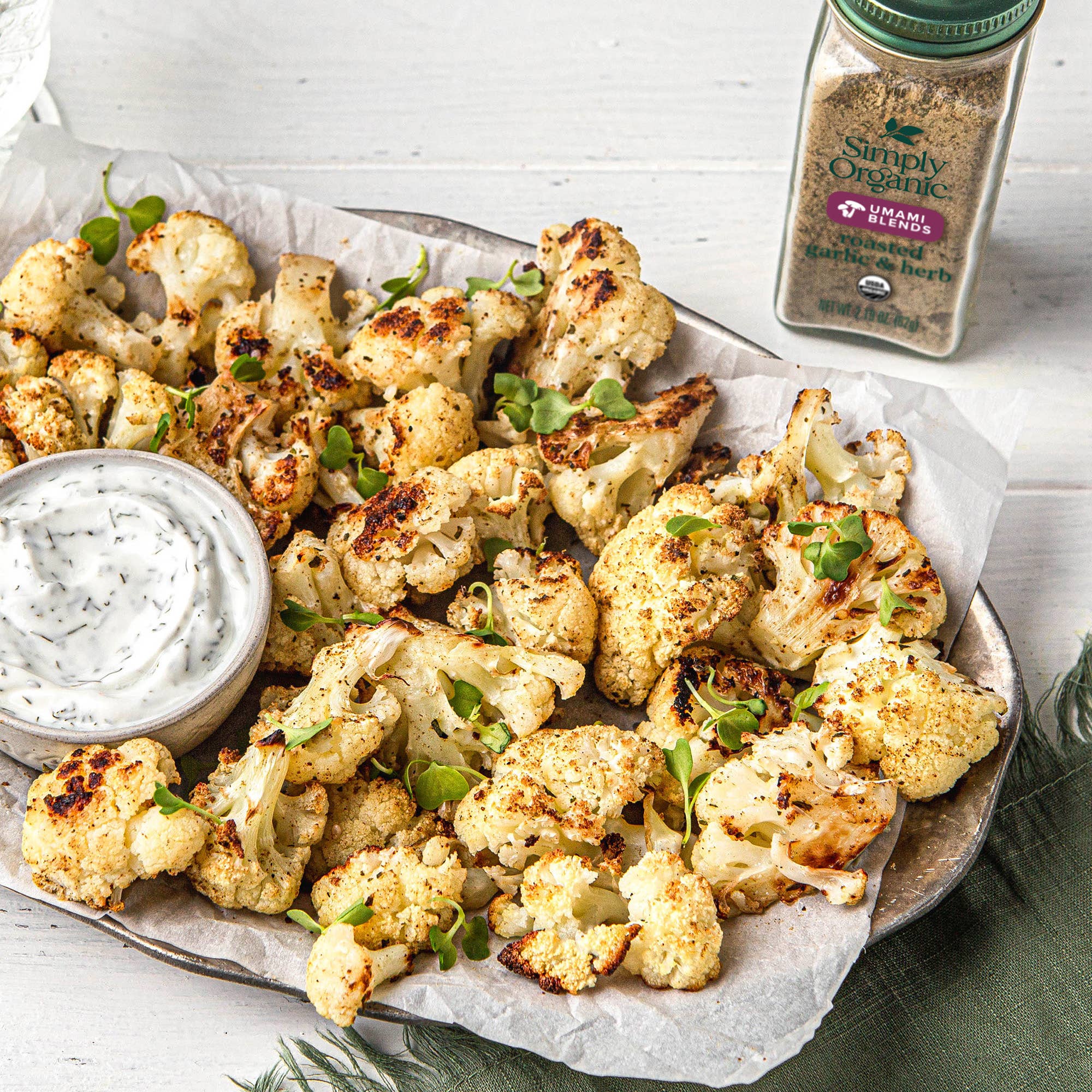 Umami Spice Blend, Roasted Garlic & Herb, Certified Organic