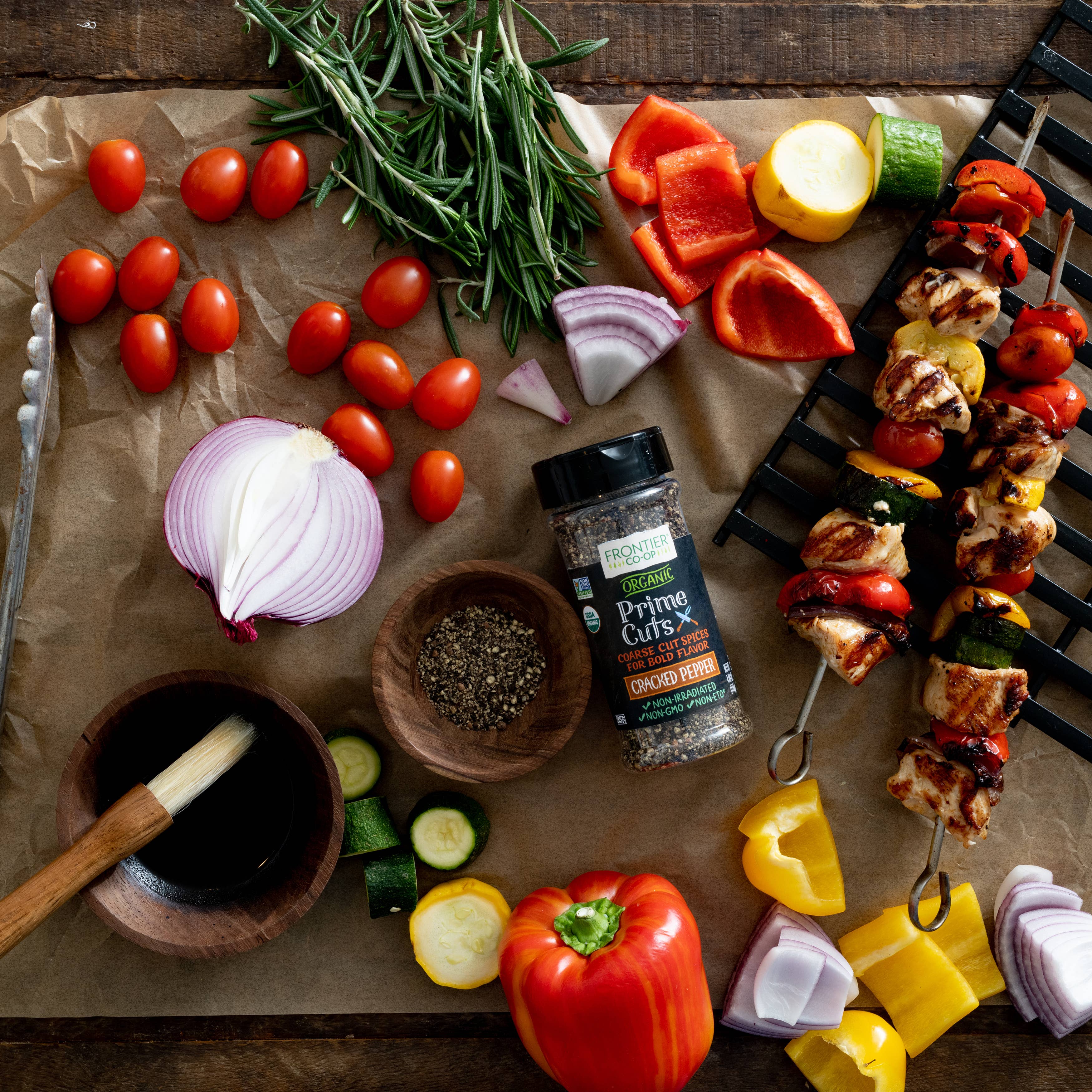 Prime Cuts, Cracked Pepper, Certified Organic 4.09 Oz.