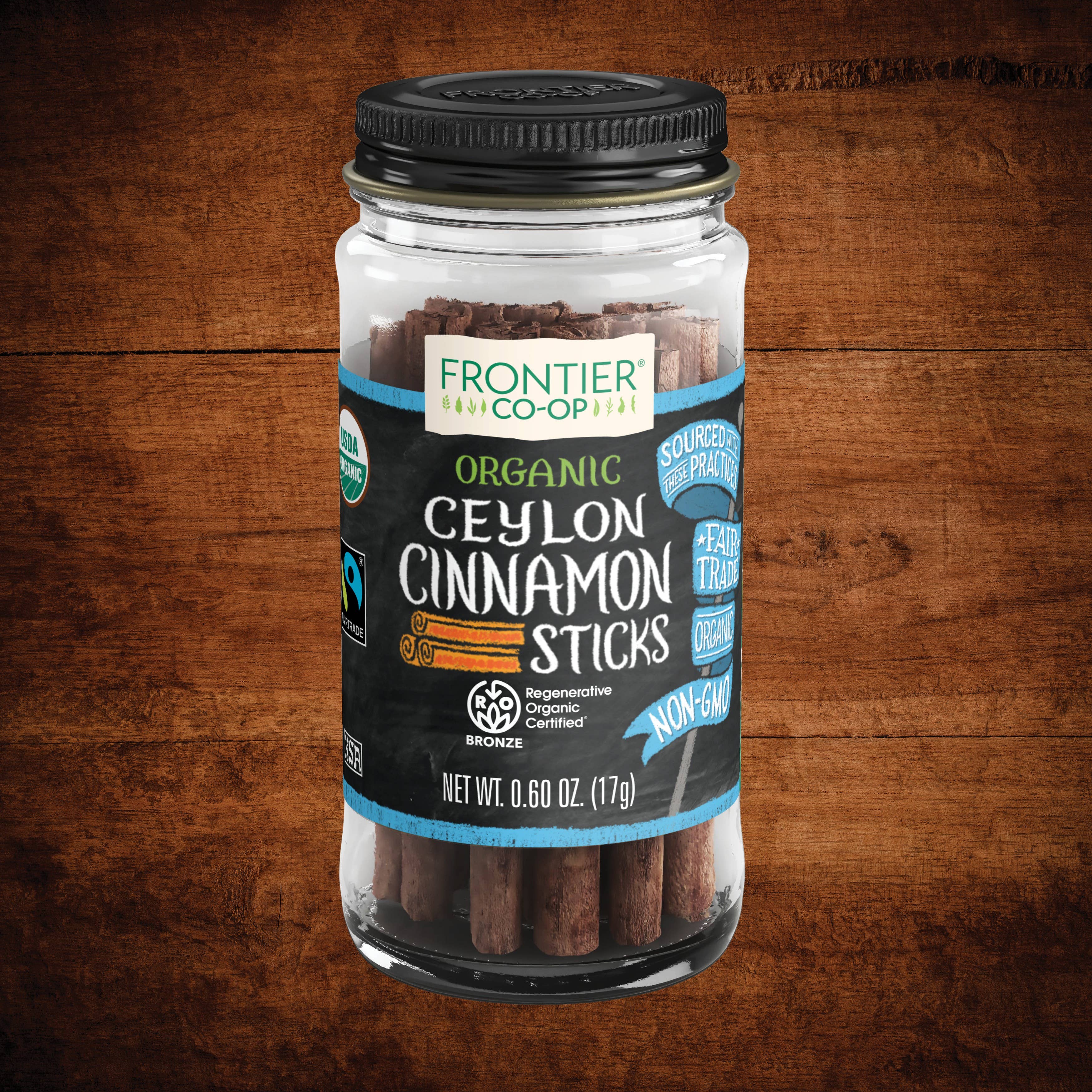 Regenerative Organic Certified® Ceylon Cinnamon Sticks