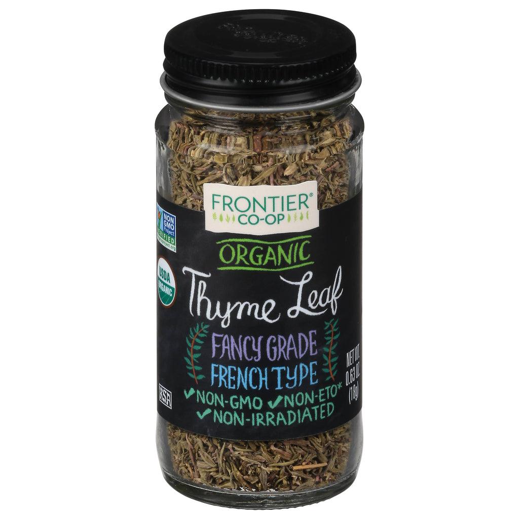 Organic Thyme Leaf (Fancy-Grade) Non GMO, Kosher, 0.63 Oz