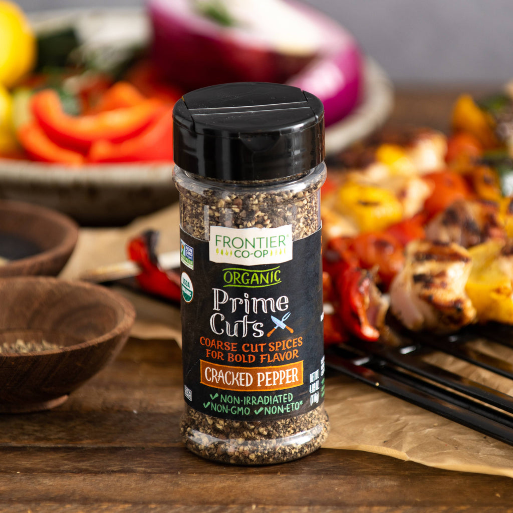Prime Cuts, Cracked Pepper, Certified Organic 4.09 Oz.