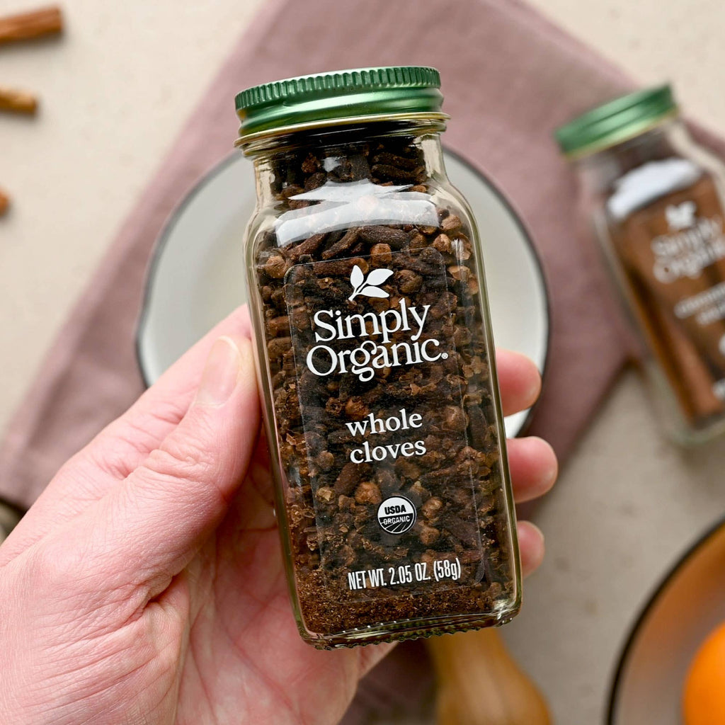 Pure, Whole Cloves, Certified Organic, Kosher, 2.05 Oz