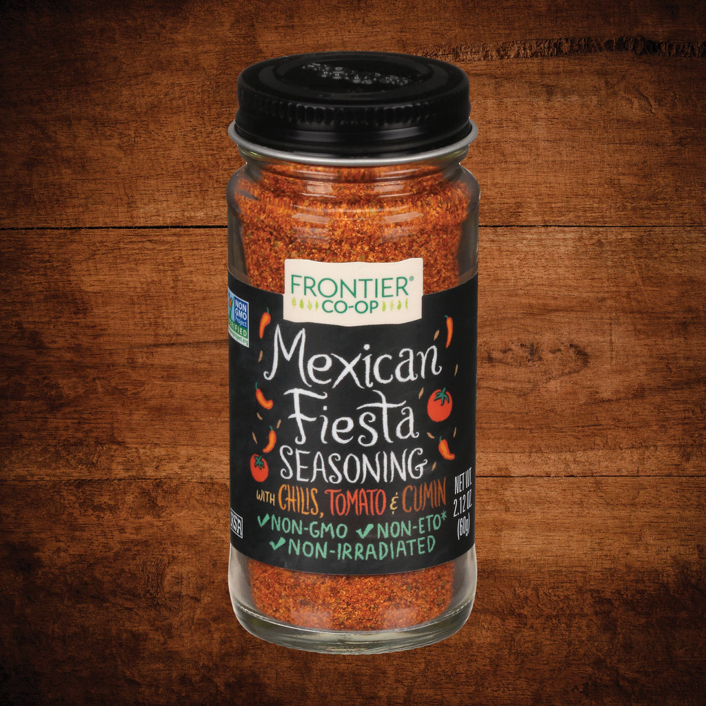 Mexican Fiesta Seasoning, Salt Free, Non-GMO, Kosher 2.12 Oz