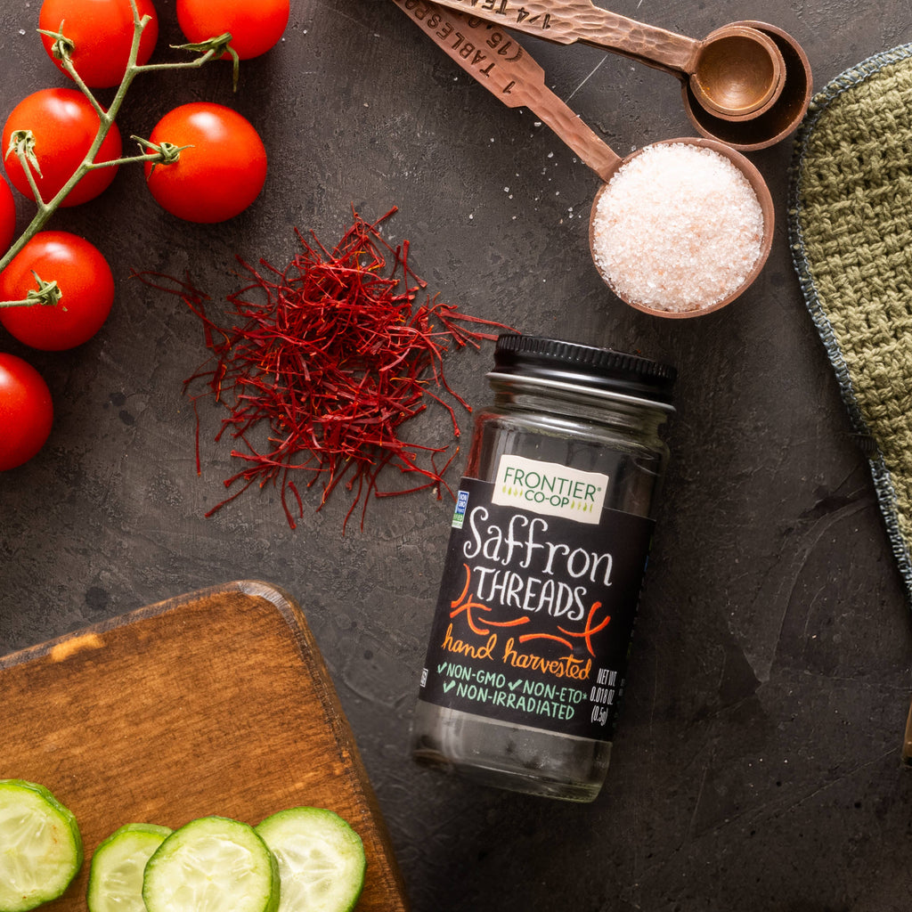 Saffron Threads, Non-GMO, Non-ETO, Kosher 0.5 Gram