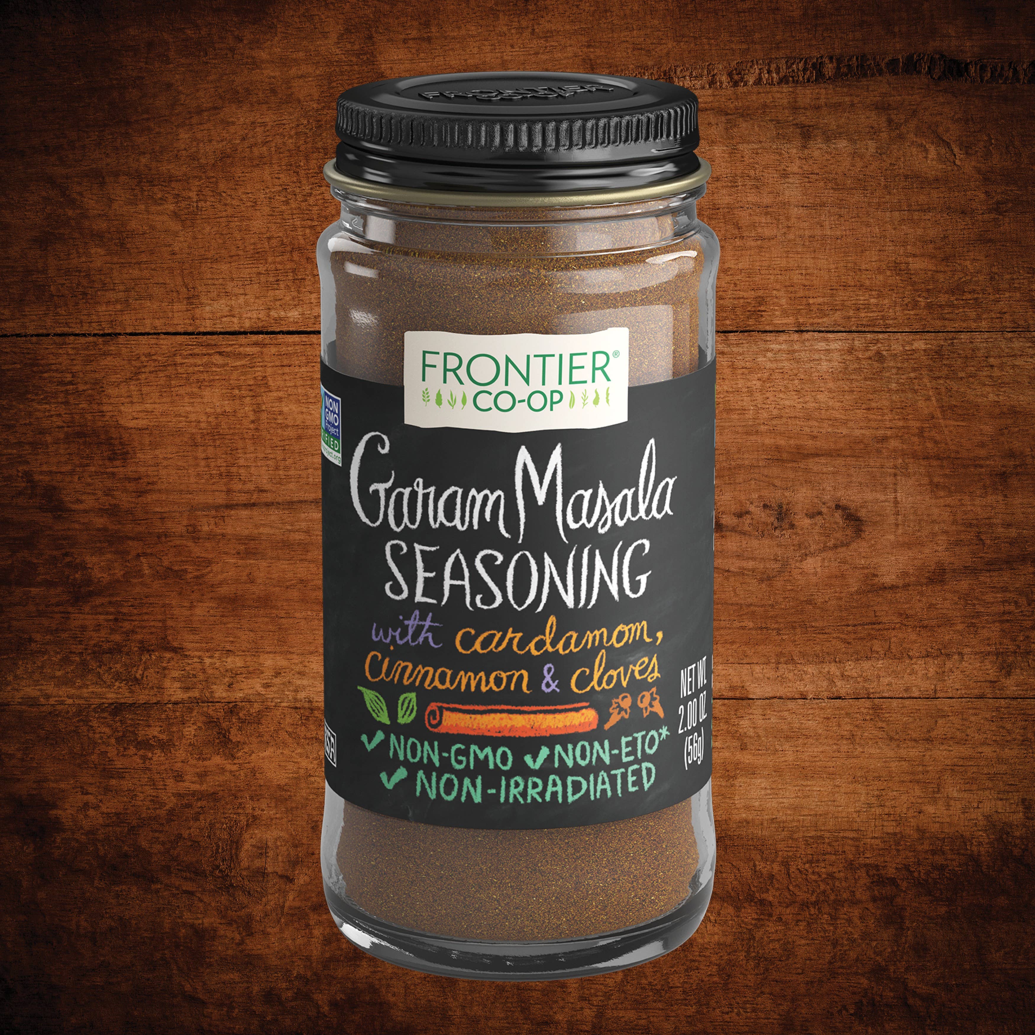 Garam Masala Seasoning, Non-GMO, Kosher, Non-ETO 2 Oz.
